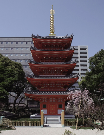 東長寺五重塔