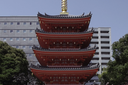 東長寺五重塔